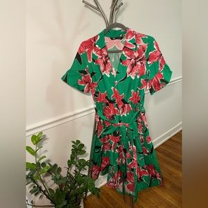 Zara Floral Dress Size Medium
